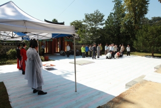 청산 향교 추계 석전제