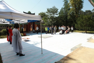 청산 향교 추계 석전제
