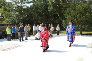 청산 향교 추계 석전제