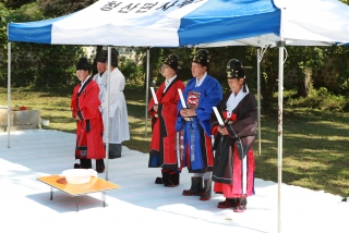 청산 향교 추계 석전제