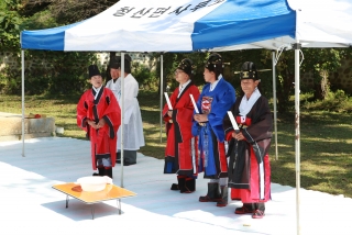 청산 향교 추계 석전제