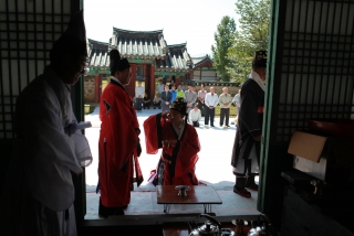 청산 향교 추계 석전제