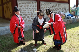 청산 향교 추계 석전제
