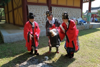 청산 향교 추계 석전제