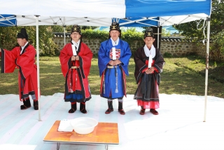 청산 향교 추계 석전제